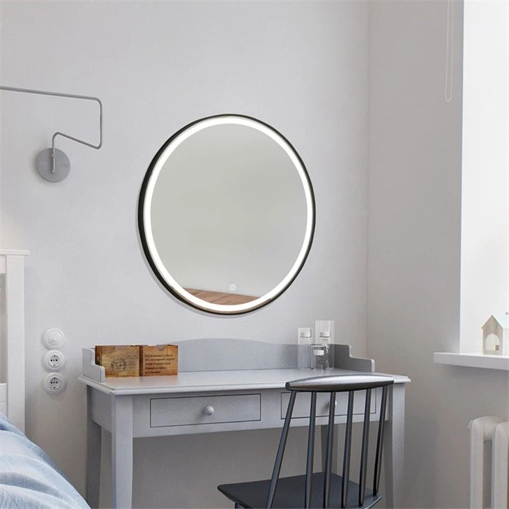 Make Up Circular Bathroom Mirror